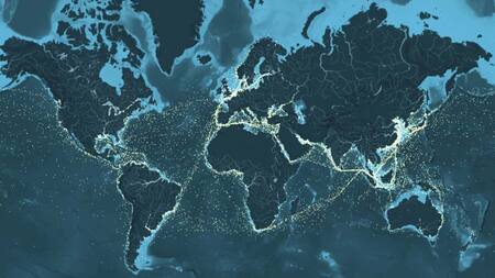 Pasos comerciales clave del mundo.
