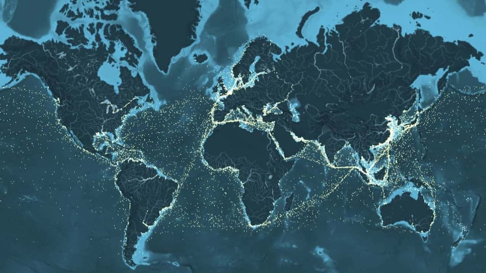 Pasos comerciales clave del mundo.