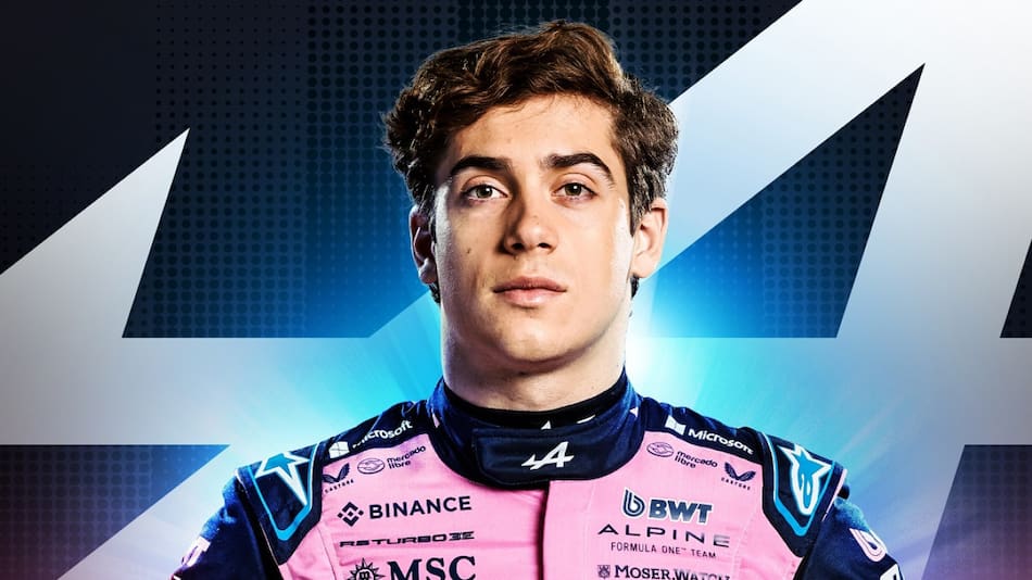 Franco Colapinto volverá a correr en la Fórmula 1 con Alpine. Foto: X @F1