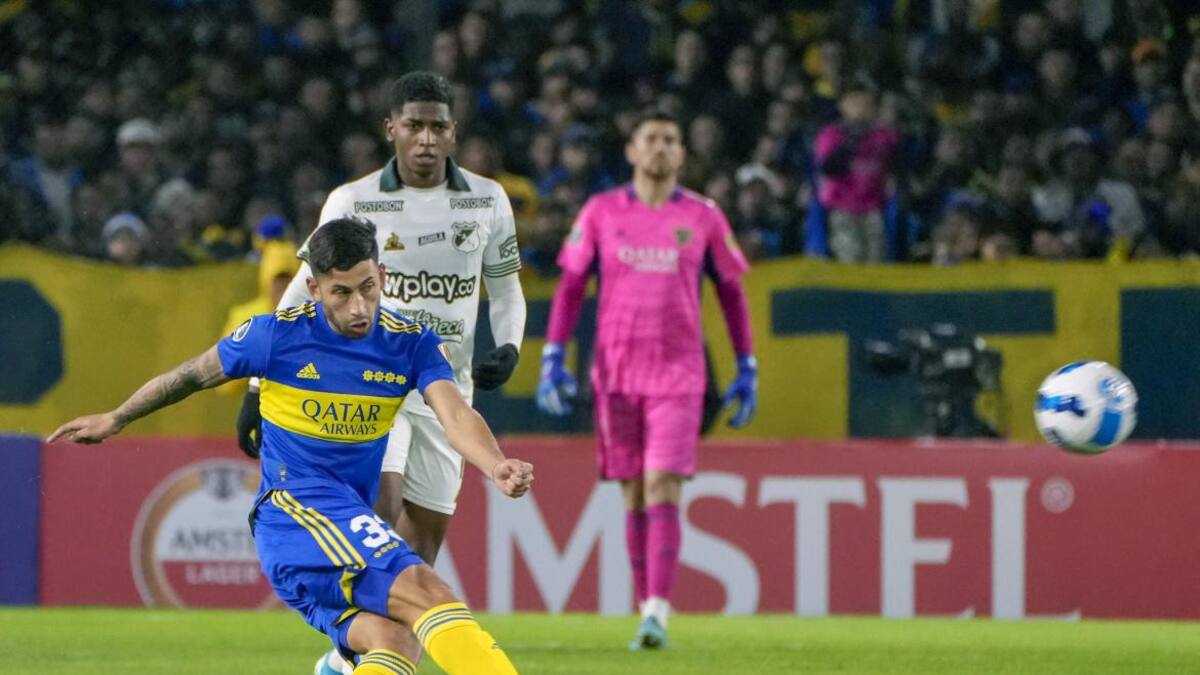 Alan Varela, Boca, Copa Libertadores. Foto: NA.