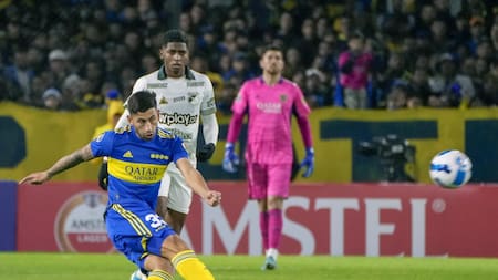 Alan Varela, Boca, Copa Libertadores. Foto: NA.