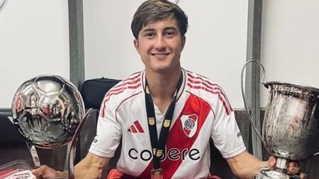 Agustín de La Cuesta, futbolista. Foto: lapaginamillonaria