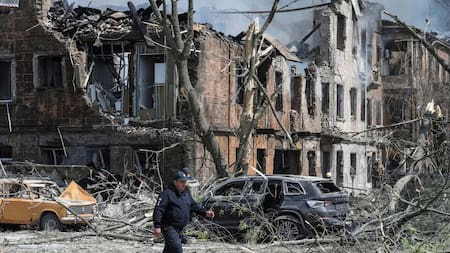 Guerra entre Rusia y Ucrania. Foto: NA.