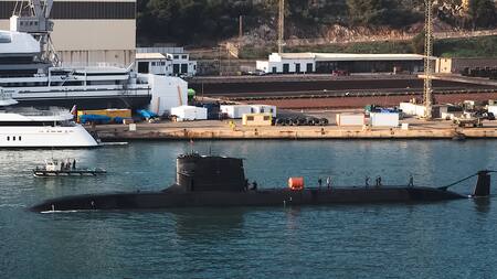 El submarino S-80 Plus de la Armada de España
