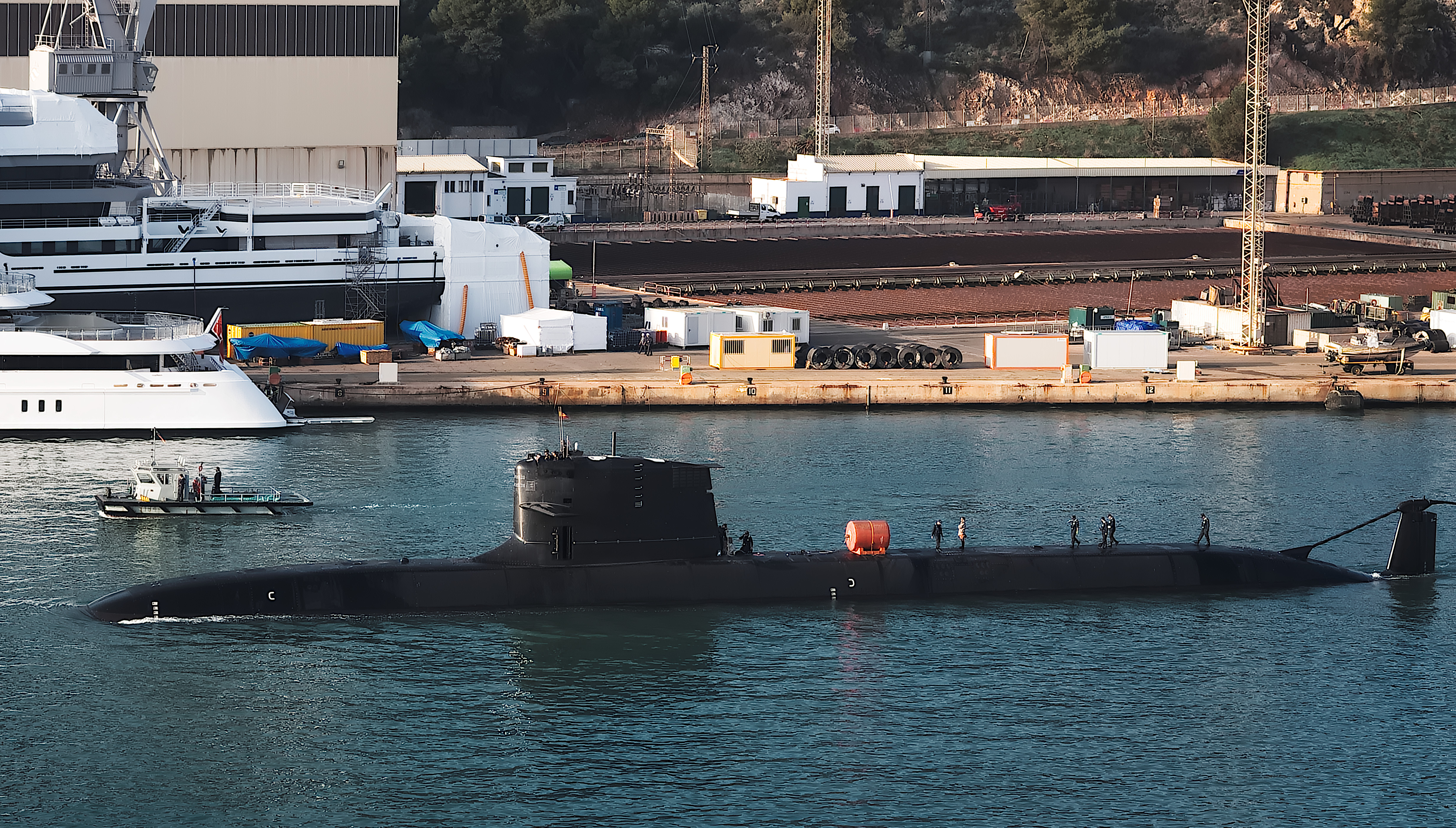 El submarino S-80 Plus de la Armada de España