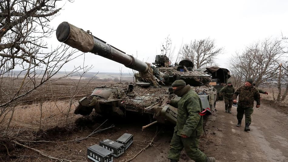 Conflicto entre Rusia y Ucrania, tanques rusos, Reuters