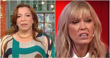 Lizy Tagliani y Viviana Canosa. Foto: captura video.