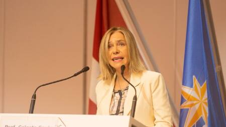 La flamante secretaria general de la OMM, Celeste Saulo. Foto: NA.