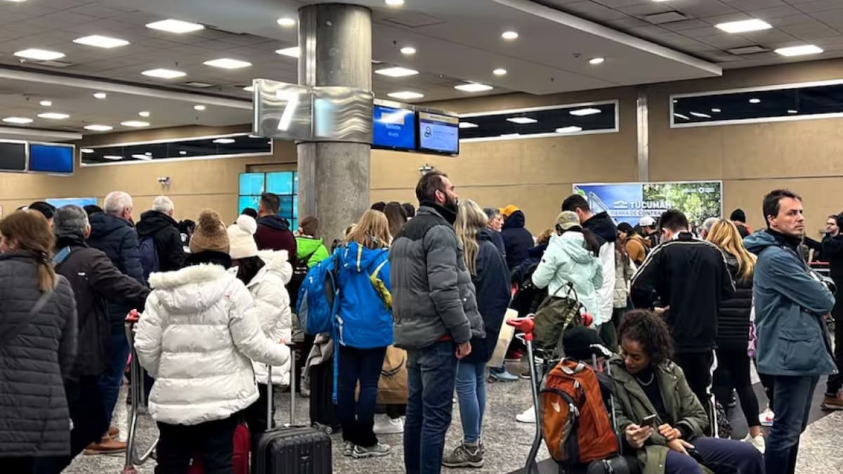 Vuelos demorados en Aeroparque.
