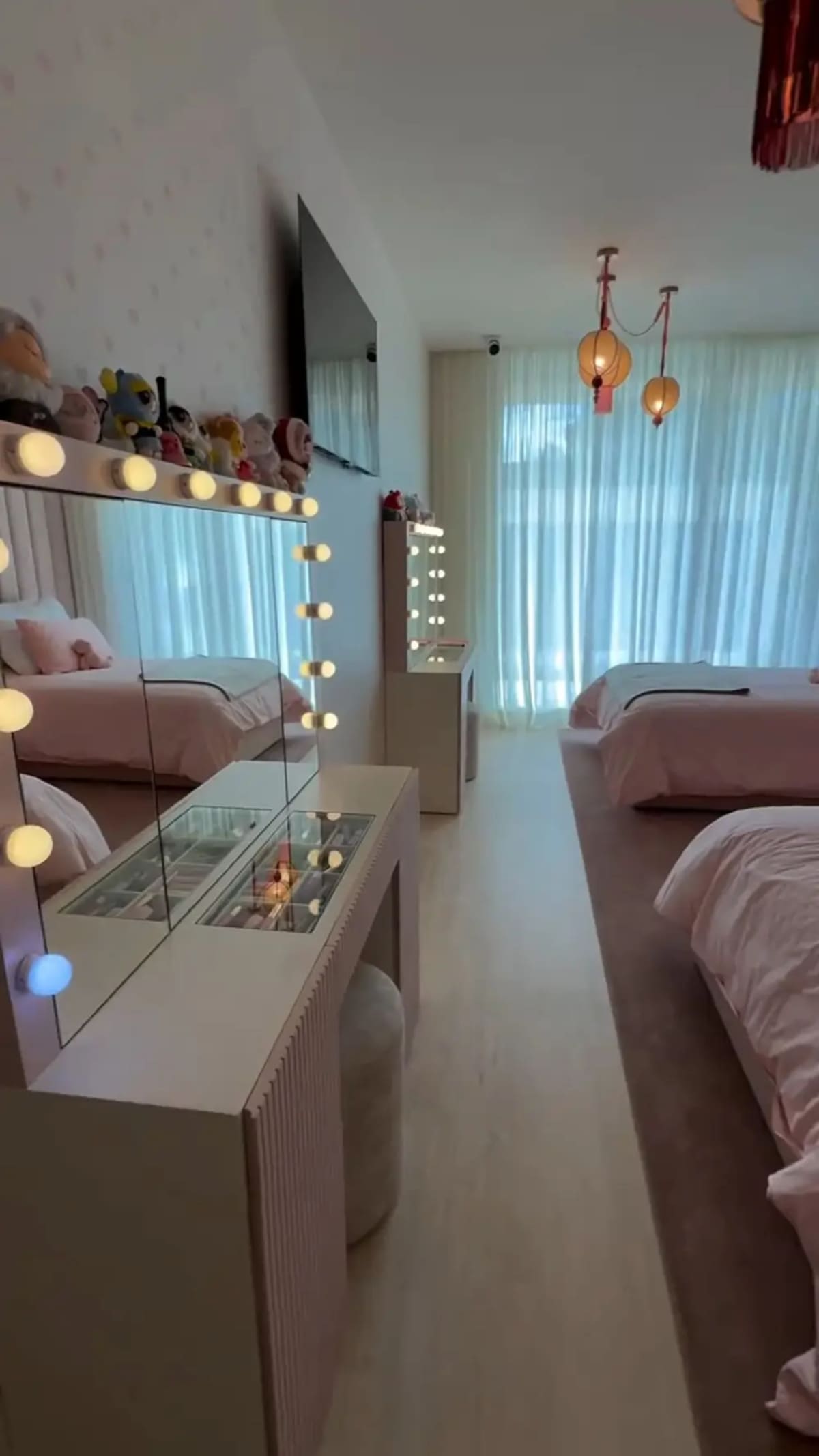 Habitación de las hijas de Ronaldo