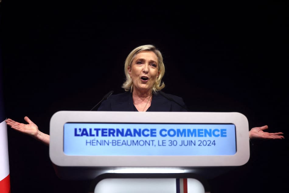 Marine Le Pen. Foto: Reuters