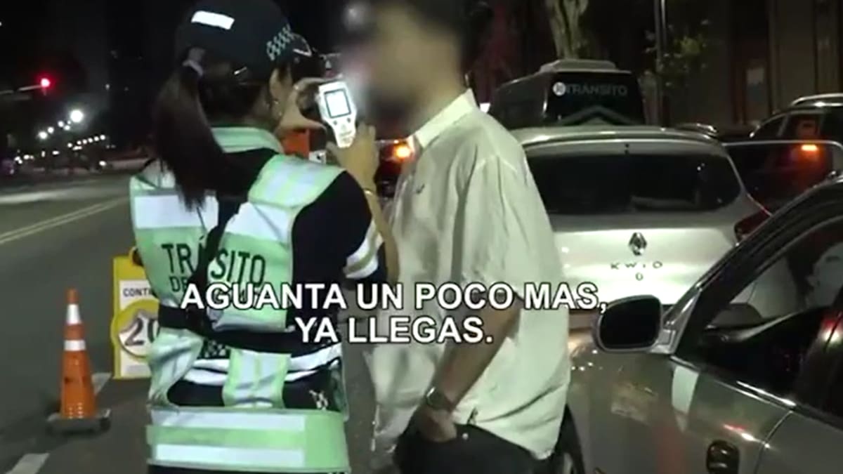 Controles de alcoholemia en Año Nuevo.
