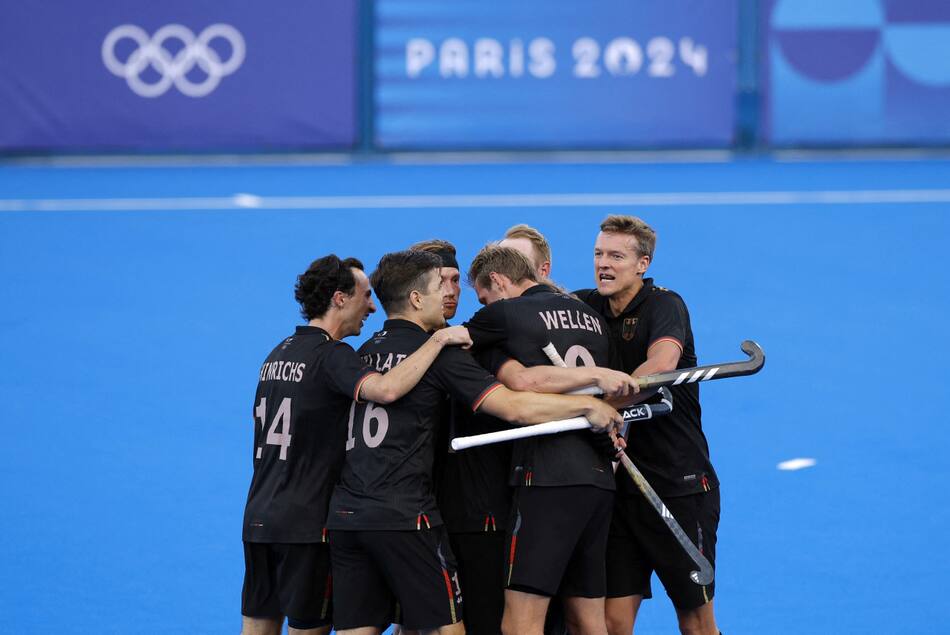 La Selección alemana perdió la final de los Juegos Olímpicos. Foto: Reuters.