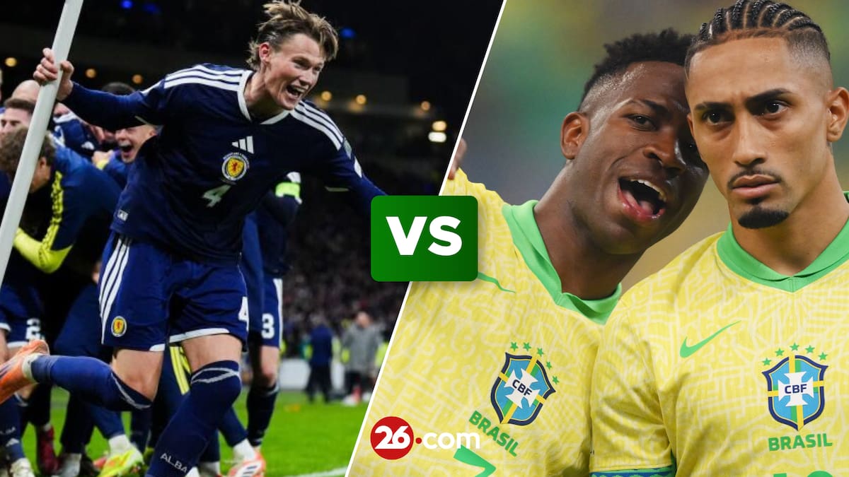 Escocia vs Brasil en el Mundial 2026: fecha, horario y dónde ver en TV y online