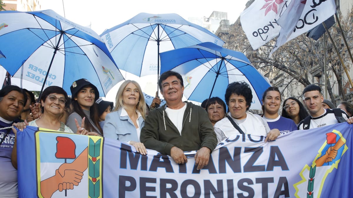 Fernando Espinoza y Verónica Magario, Día del Trabajador.