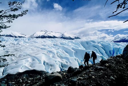Derretimiento de glaciares; cambio climático. Foto: NA.