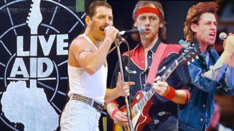 Queen en el Live Aid de 1985
