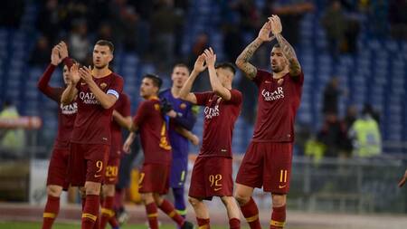 As Roma, futbol internacional, Liga de España