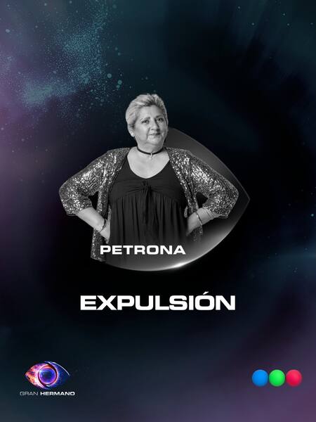 Petrona, expulsada de Gran Hermano 2025. Foto: x GranHermanoAR.