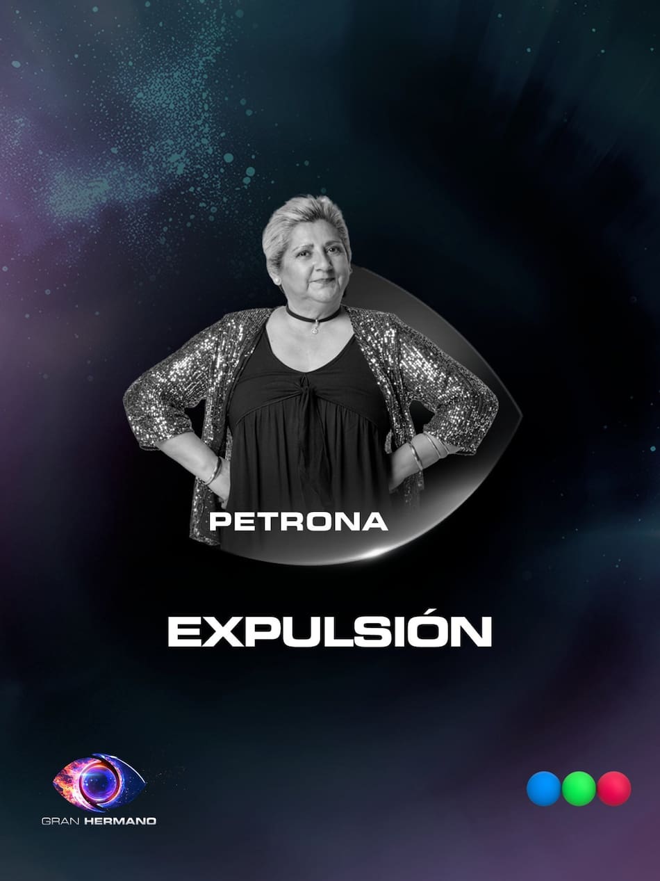 Petrona, expulsada de Gran Hermano 2025. Foto: x GranHermanoAR.