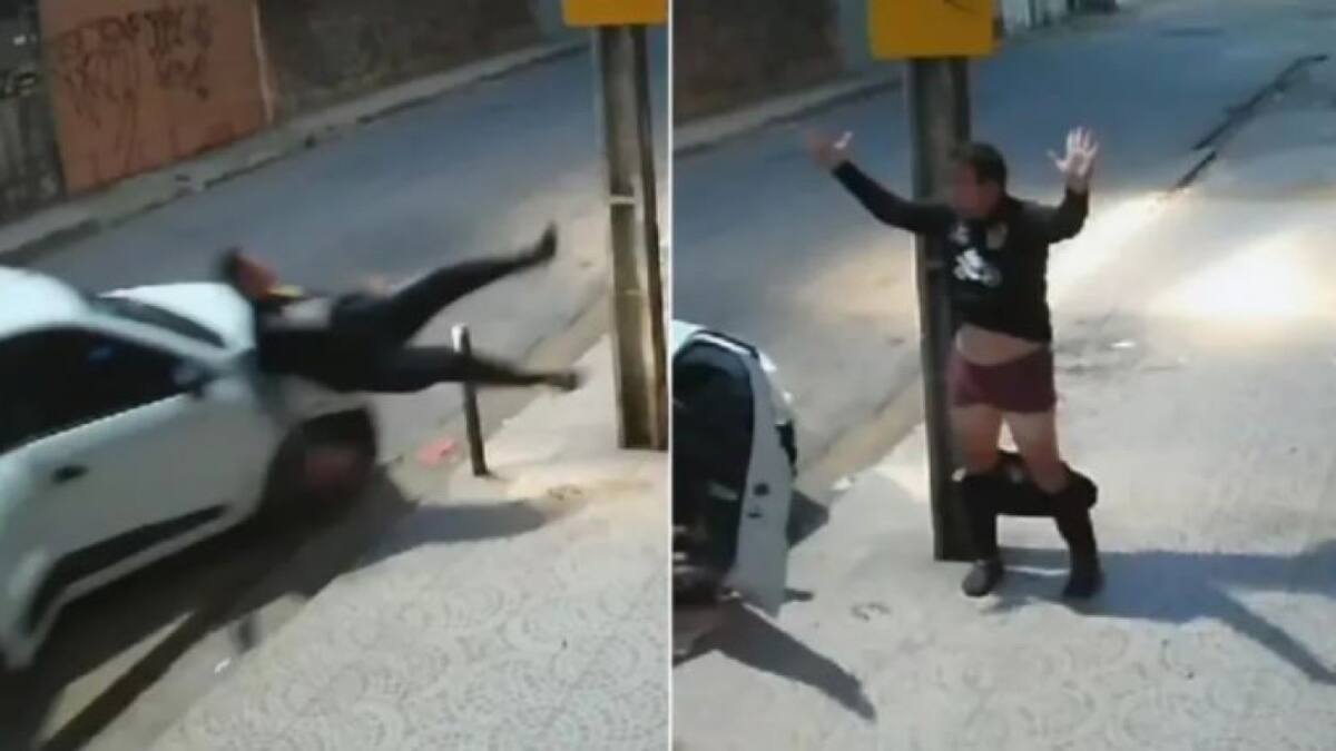Sufrió dos robos en una hora. Foto: g1