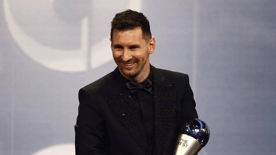 Lionel Messi, premios The Best. Foto: Reuters.