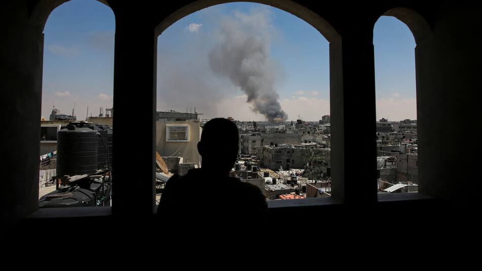 Destrucción en Rafah, Gaza. Foto: Reuters.