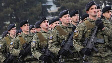 Tropas británicas en Islas Malvinas, foto NA