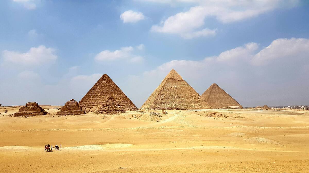 Pirámides de Egipto. Foto: Unsplash