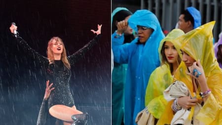 El segundo show de Taylor Swift debió ser cancelado por la lluvia. Foto: NA