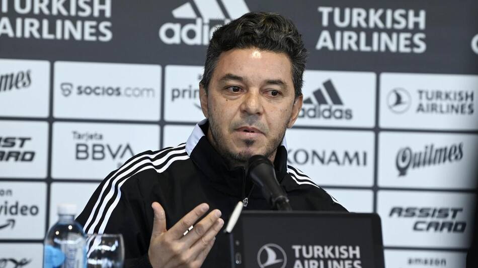 Marcelo Gallardo, técnico de River. Foto: NA.