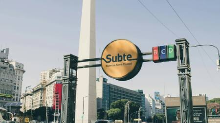 Subte en Buenos Aires. Foto: NA