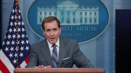 John Kirby, portavoz de la Casa Blanca. Foto: Reuters.