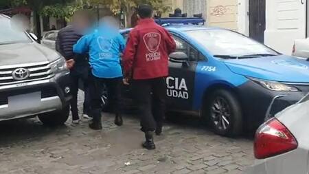 Dos delincuentes extranjeros detenidos, foto captura video Youtube CABA