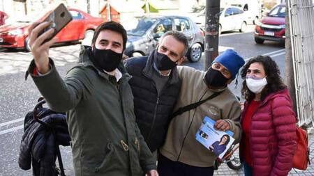 Agustín Rossi, campaña electoral, NA