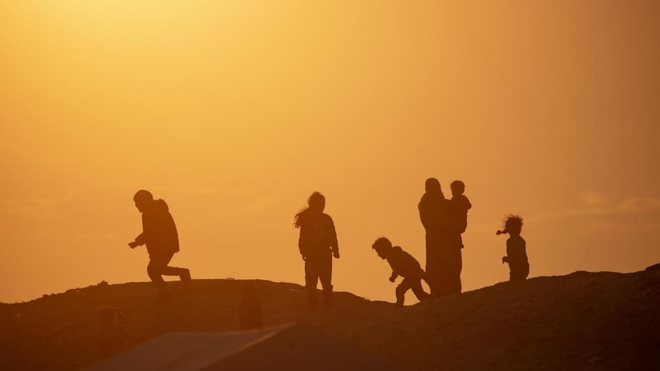 El drama de los refugiados. Foto ilustrativa, EFE.