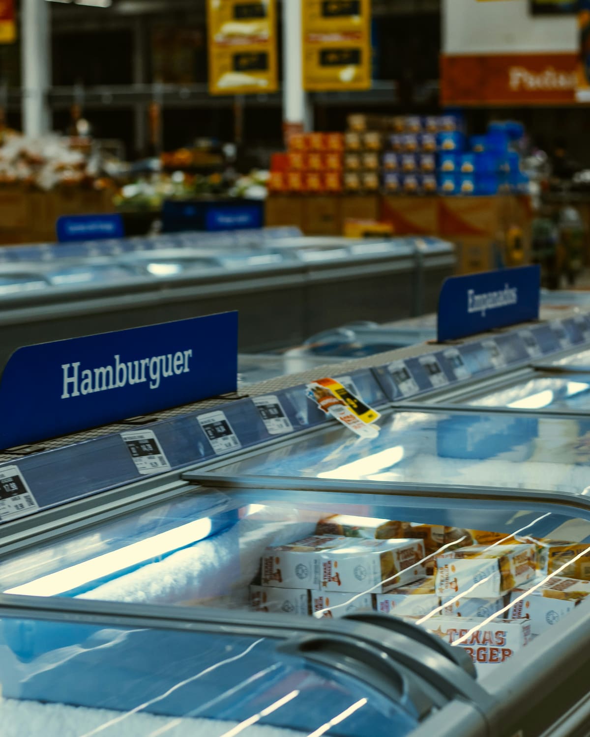 Heladera de supermercado