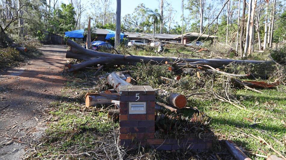 Inundaciones en Australia. Foto EFE.