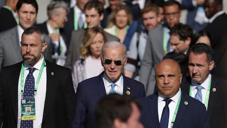 Joe Biden en la cumbre del G20. Foto: Reuters
