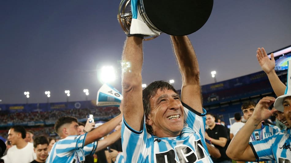 Gustavo Costas, entrenador de Racing. Foto: Reuters