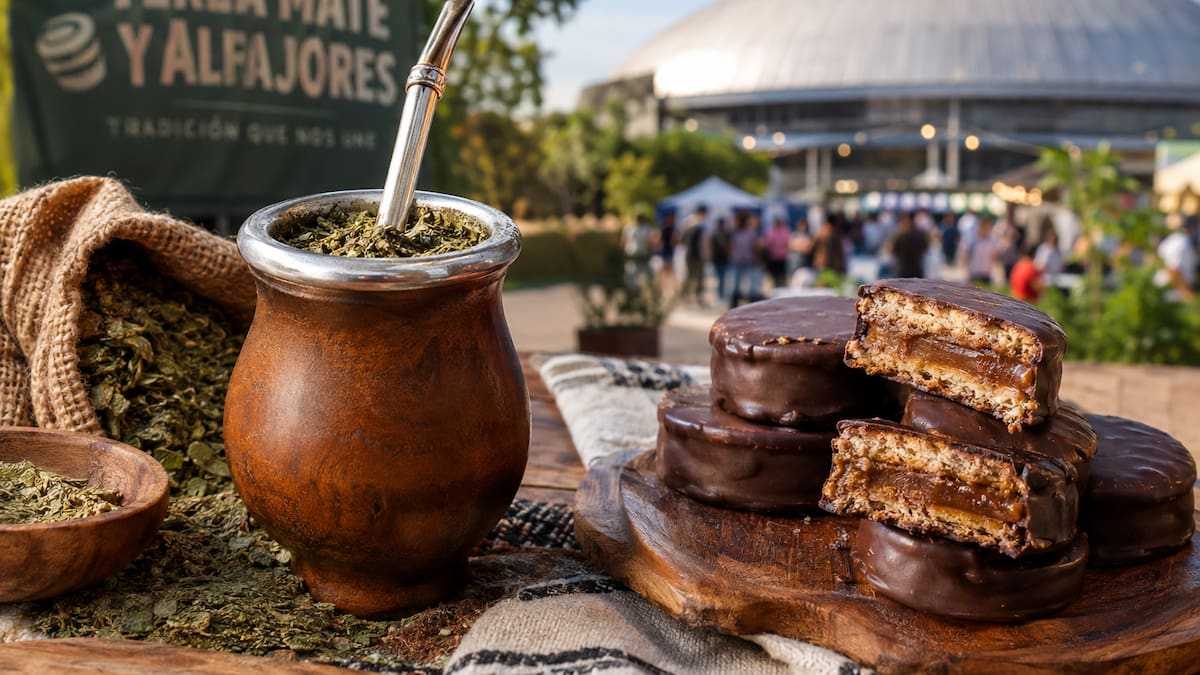 Expo Feria Yerba Mate y Alfajores con entrada libre y gratuita.