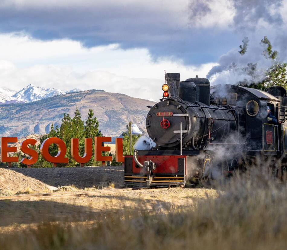 Tren La Trochita. Foto: Instagram turismoesquelok.