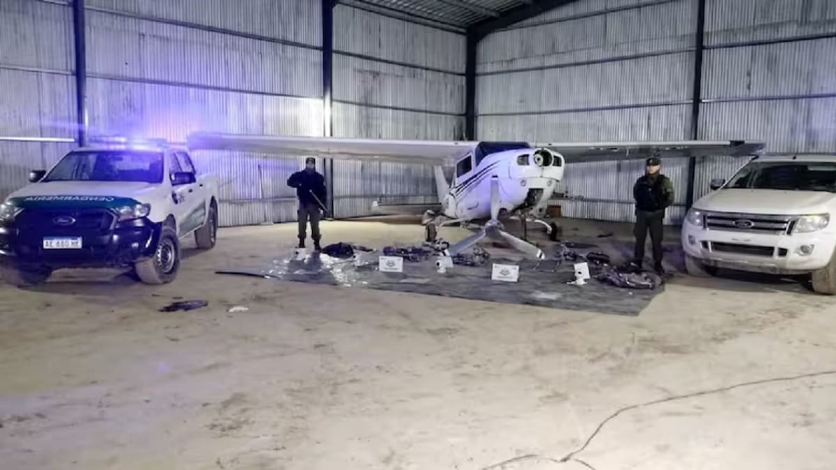 Operativo contra banda narco en Rosario: Foto: Gendarmería