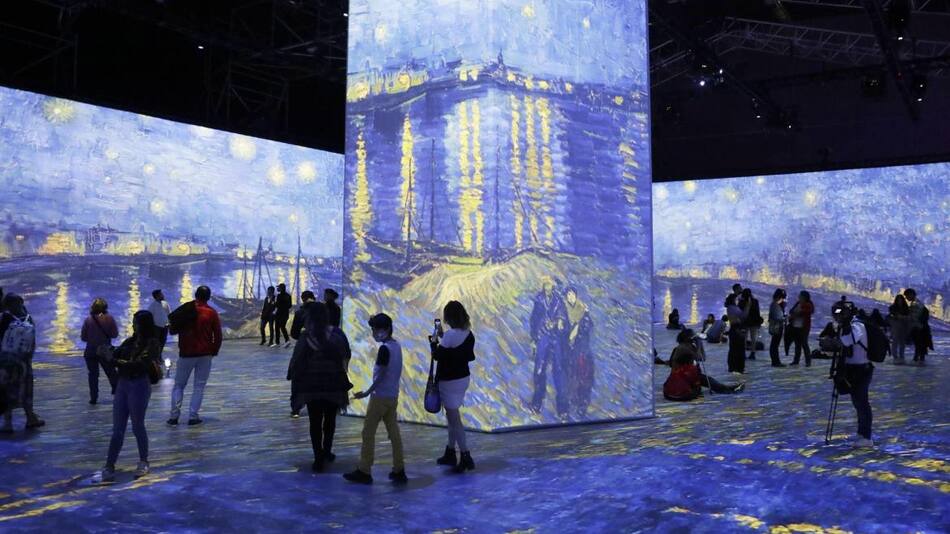 Beyond Van Gogh: The Inmersive Experience, en Bogotá. EFE