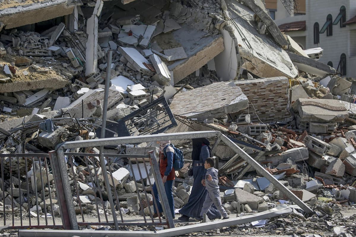 Guerra en Gaza. Foto: EFE
