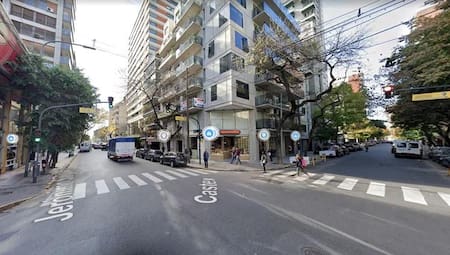 Ataque en Palermo, foto Google Maps