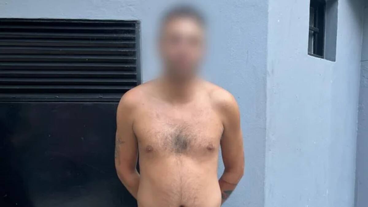 Detuvieron a un hombre en Palermo.