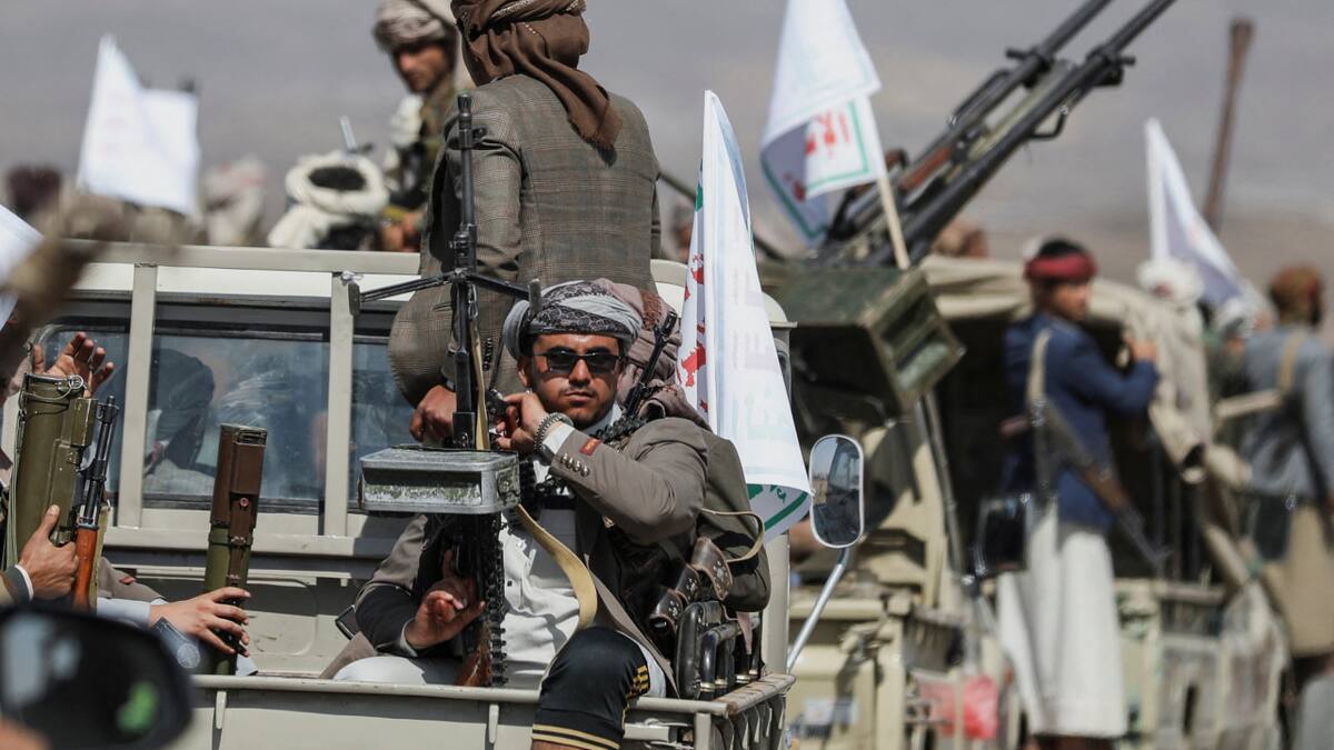 Hutíes de Yemen. Foto: Reuters.