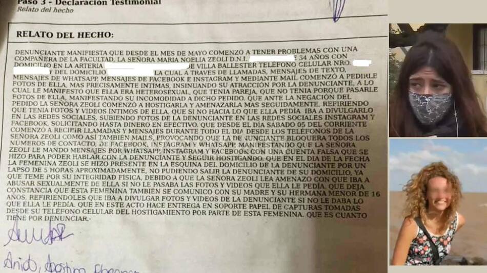 Denuncia contra psicóloga por abuso sexual