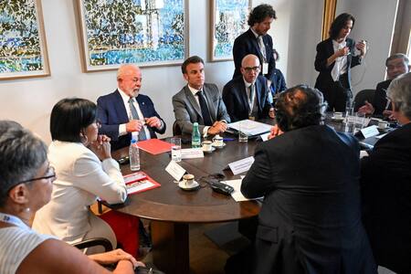 Cumbre UE-CELAC. Reunión de presidentes. Foto: Reuters.
